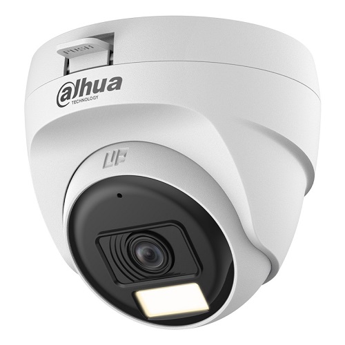 DAHUA T1A21-U-IL-A 2MP Akıllı Çift Işıklı HDCVI Dome Kamera(25m IR) Mikrofonlu